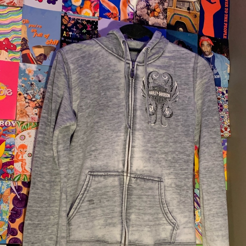 Harley Davison hoodie vintage